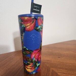 Starbucks x Farm Rio tropical tumbler